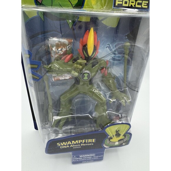Ben 10 DNA Alien Heroes Swampfire - 2008 New In box - Picture 2 of 12